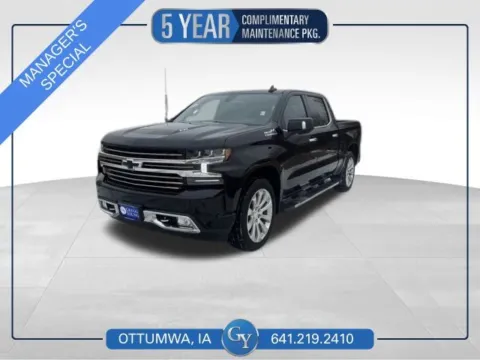 Black 2021 Chevrolet Silverado 1500 High Country for sale in Ottumwa, IA
