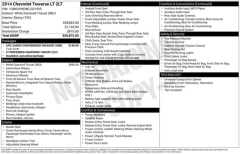 Photos of 2014 Chevrolet Traverse 2LT for sale in Ottumwa, IA at Gregg Young Toyota of Ottumwa