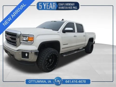 White 2015 GMC Sierra 1500 SLT for sale in Ottumwa, IA