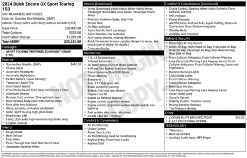 Photos of 2024 Buick Encore GX Sport Touring for sale in Ottumwa, IA at Gregg Young Toyota of Ottumwa