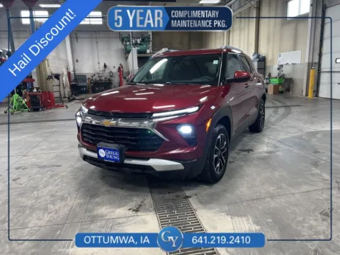 Red 2024 Chevrolet TrailBlazer LT for sale in Ottumwa, IA