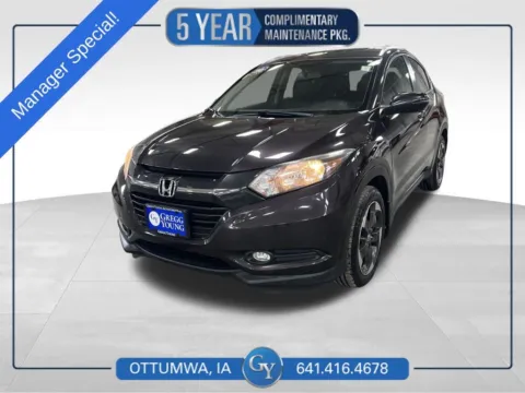 Purple 2018 Honda HR-V EX-L for sale in Ottumwa, IA