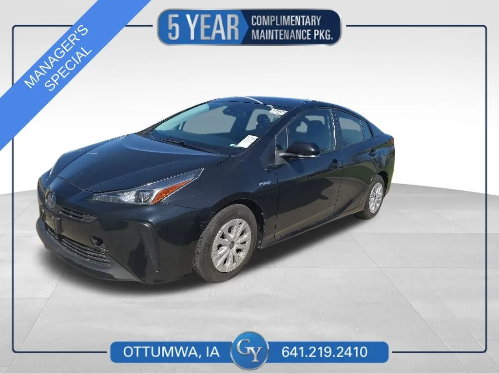 Black 2022 Toyota Prius LE for sale in Ottumwa, IA