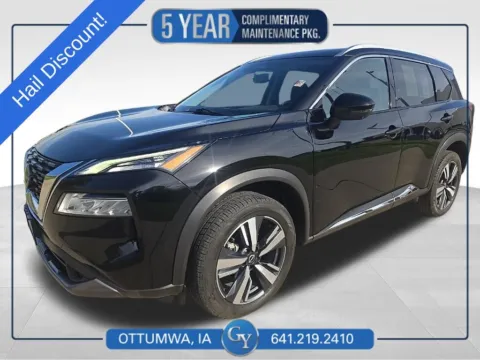 Red 2022 Nissan Rogue Platinum for sale in Ottumwa, IA