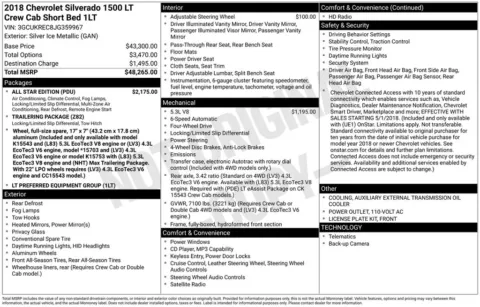 Photos of 2018 Chevrolet Silverado 1500 LT for sale in Ottumwa, IA at Gregg Young Toyota of Ottumwa