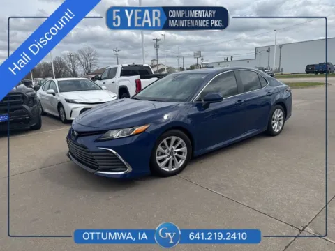 Blue 2024 Toyota Camry LE for sale in Ottumwa, IA