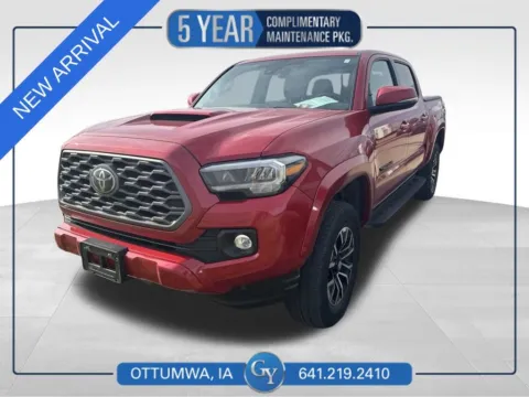 Red 2022 Toyota Tacoma TRD Sport for sale in Ottumwa, IA