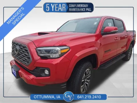 Red 2022 Toyota Tacoma TRD Sport for sale in Ottumwa, IA