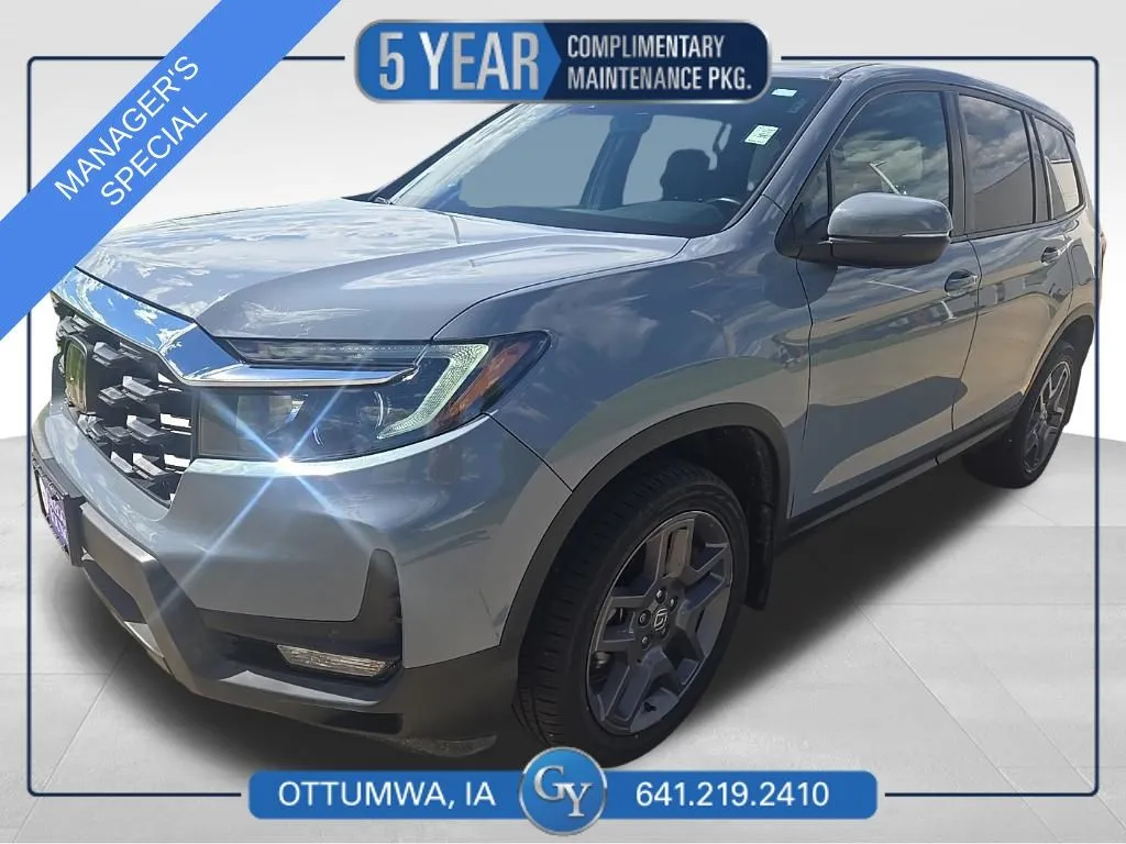 Gray 2023 Honda Passport EX-L for sale in Ottumwa, IA