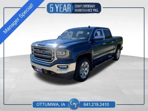 Blue 2018 GMC Sierra 1500 SLT for sale in Ottumwa, IA
