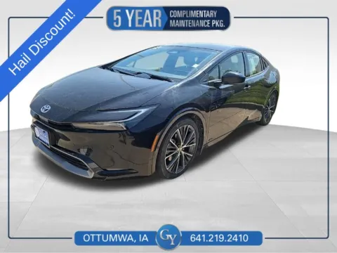 Black 2024 Toyota Prius XLE for sale in Ottumwa, IA