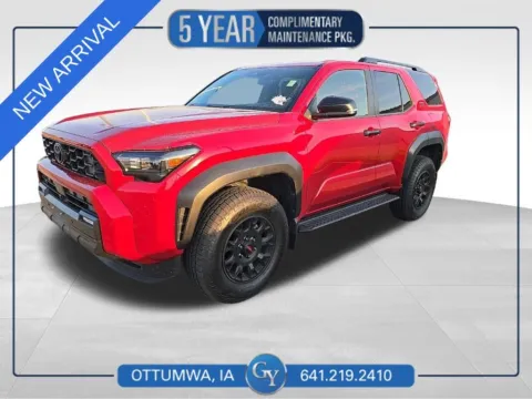 Red 2025 Toyota 4Runner TRD Off-Road for sale in Ottumwa, IA