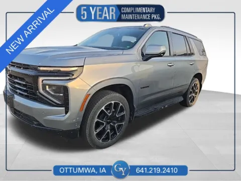Gray 2025 Chevrolet Tahoe RST for sale in Ottumwa, IA