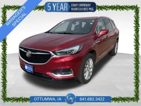 Red 2021 Buick Enclave Premium Group for sale in Ottumwa, IA