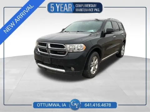 Black 2013 Dodge Durango Crew for sale in Ottumwa, IA