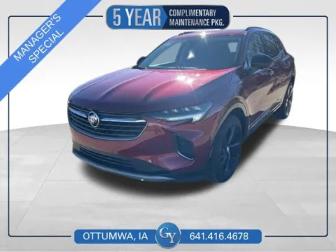 Red 2021 Buick Envision Essence for sale in Ottumwa, IA