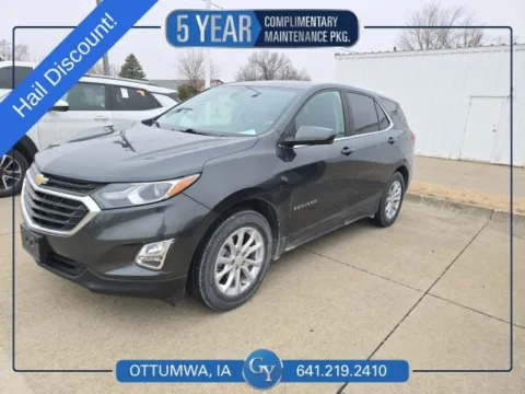 Gray 2021 Chevrolet Equinox LT for sale in Ottumwa, IA