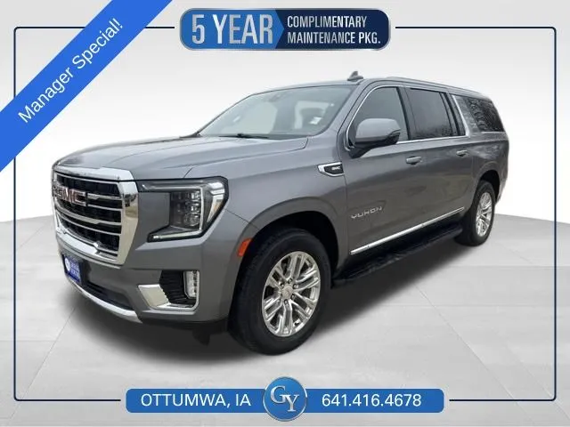 Gray 2021 GMC Yukon XL SLT for sale in Ottumwa, IA
