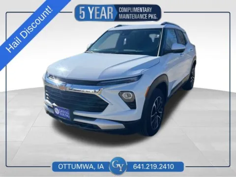 White 2025 Chevrolet TrailBlazer LT for sale in Ottumwa, IA