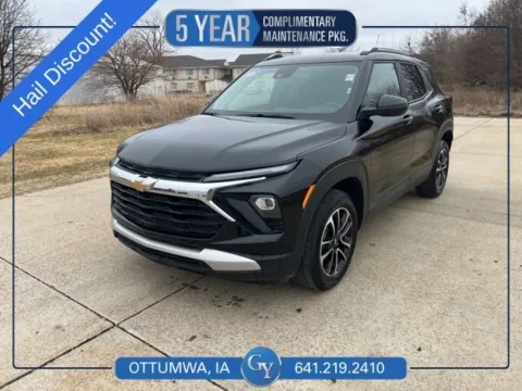 Black 2025 Chevrolet TrailBlazer LT for sale in Ottumwa, IA