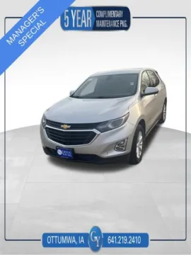 Silver 2018 Chevrolet Equinox LT for sale in Ottumwa, IA