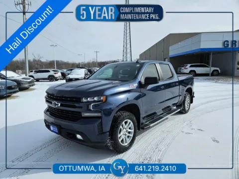 Blue 2022 Chevrolet Silverado 1500 LTD RST for sale in Ottumwa, IA