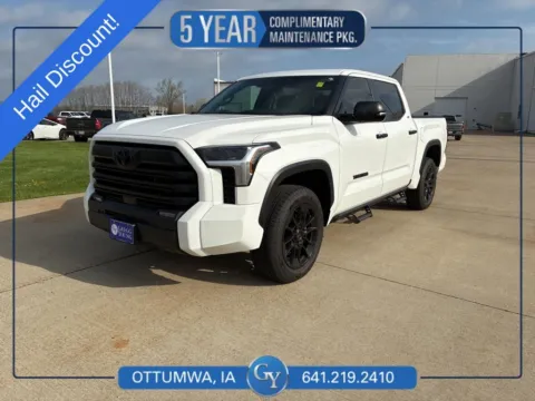 White 2025 Toyota Tundra SR5 for sale in Ottumwa, IA