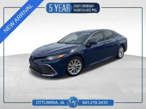 Blue 2024 Toyota Camry LE for sale in Ottumwa, IA