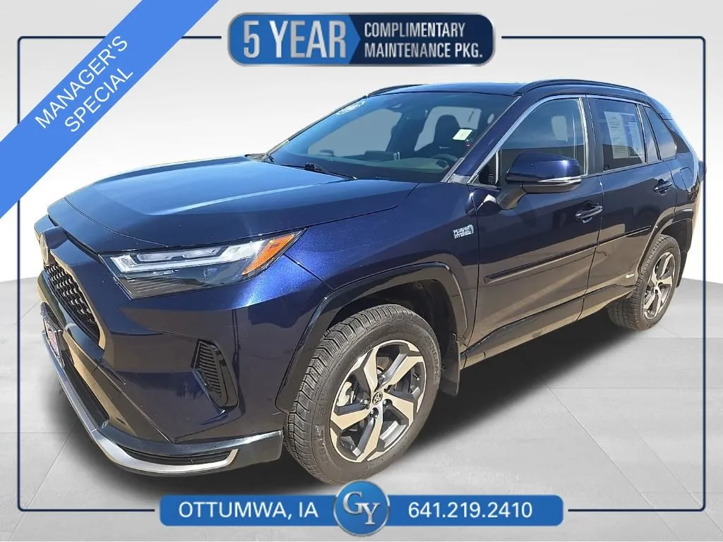 Blue 2023 Toyota RAV4 Prime SE for sale in Ottumwa, IA