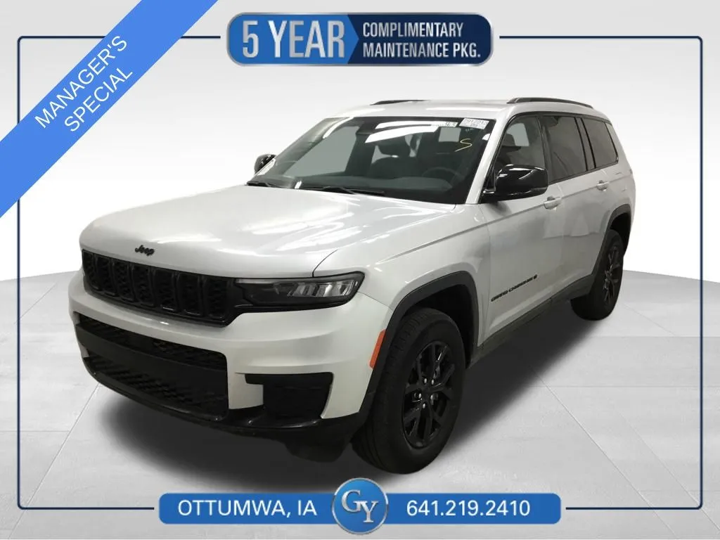 Silver 2024 Jeep Grand Cherokee L Altitude for sale in Ottumwa, IA