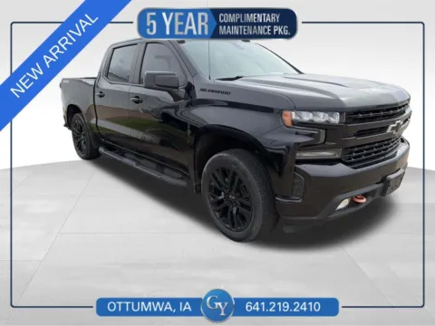 Black 2022 Chevrolet Silverado 1500 LTD RST for sale in Ottumwa, IA