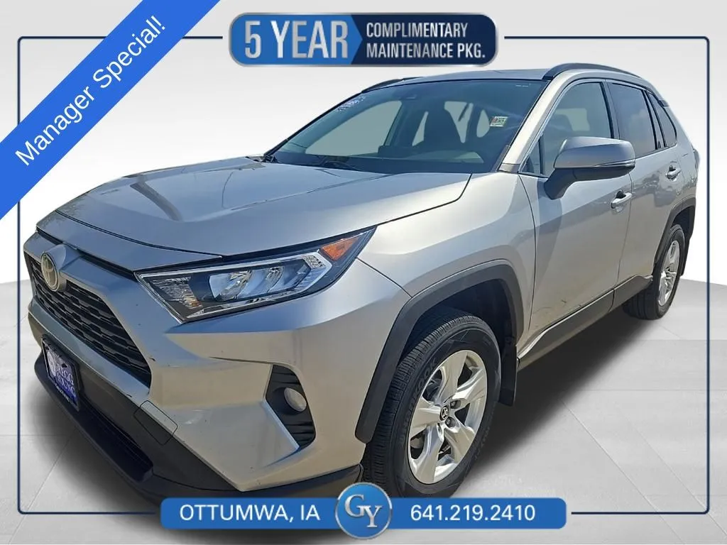 Silver 2019 Toyota RAV4 XLE for sale in Ottumwa, IA