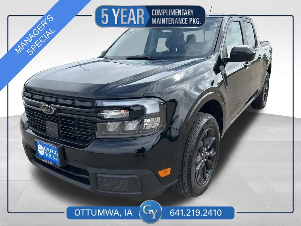 Black 2024 Ford Maverick Lariat for sale in Ottumwa, IA