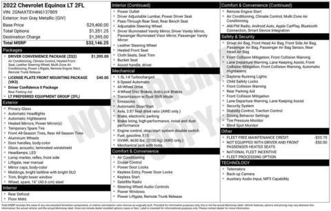 Photos of 2022 Chevrolet Equinox LT for sale in Ottumwa, IA at Gregg Young Toyota of Ottumwa