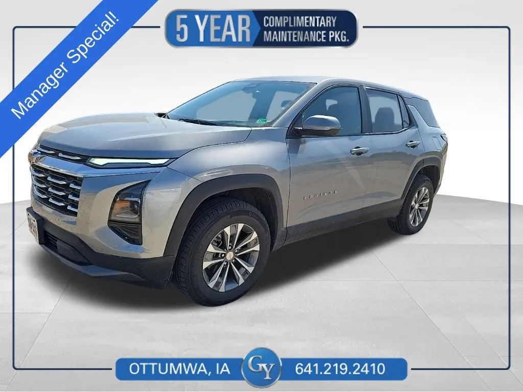 Gray 2026 Chevrolet Equinox LT for sale in Ottumwa, IA