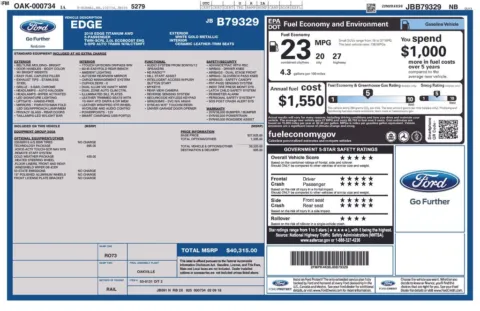Photos of 2018 Ford Edge Titanium for sale in Ottumwa, IA at Gregg Young Toyota of Ottumwa