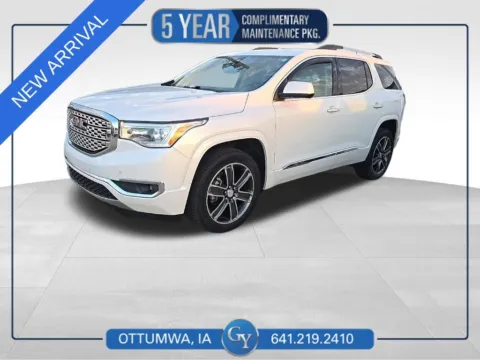 White 2018 GMC Acadia Denali for sale in Ottumwa, IA