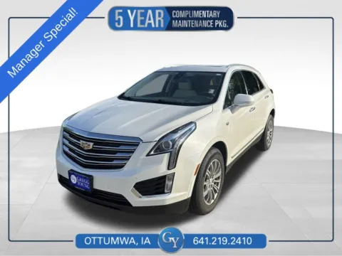 White 2017 Cadillac XT5 Luxury for sale in Ottumwa, IA