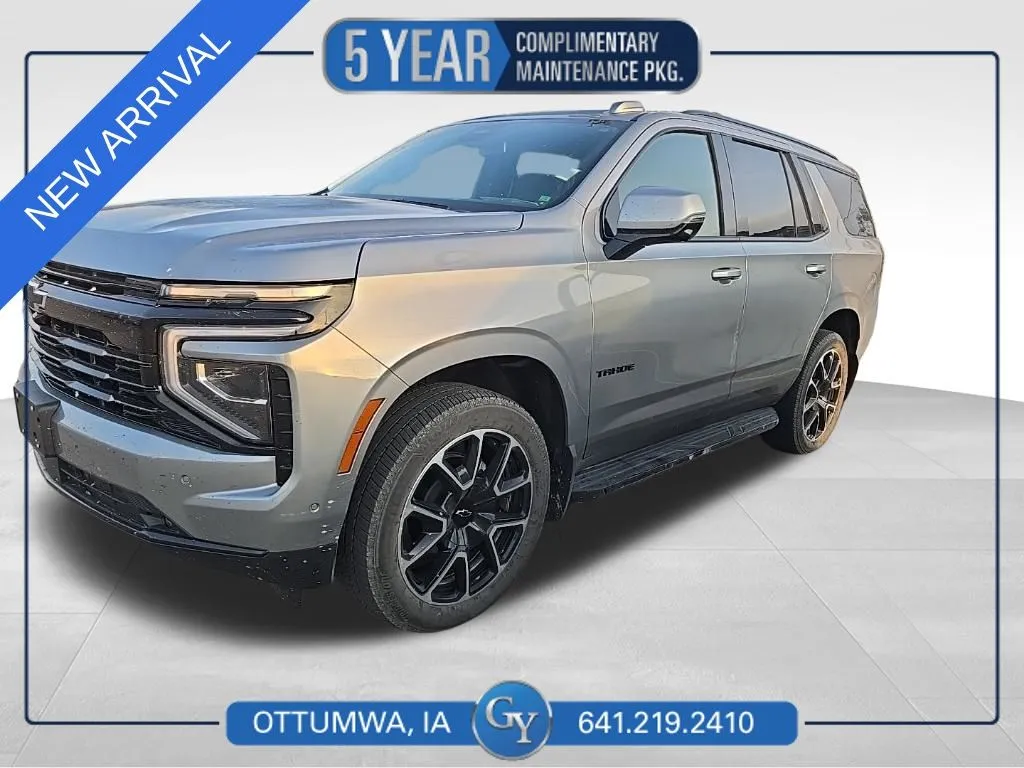 Gray 2025 Chevrolet Tahoe RST for sale in Ottumwa, IA