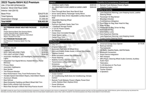 Photos of 2023 Toyota RAV4 XLE Premium for sale in Ottumwa, IA at Gregg Young Toyota of Ottumwa