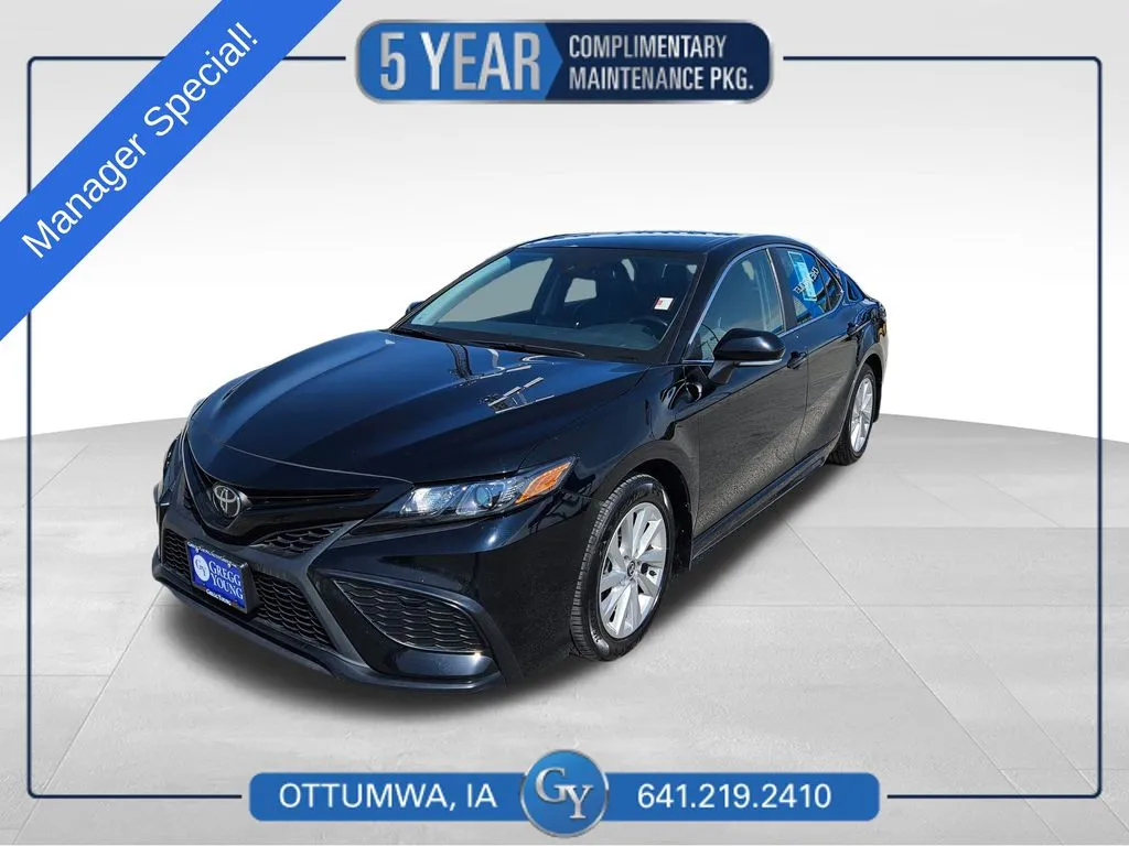 Black 2024 Toyota Camry SE for sale in Ottumwa, IA