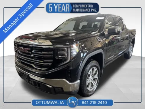 Black 2025 GMC Sierra 1500 SLT for sale in Ottumwa, IA