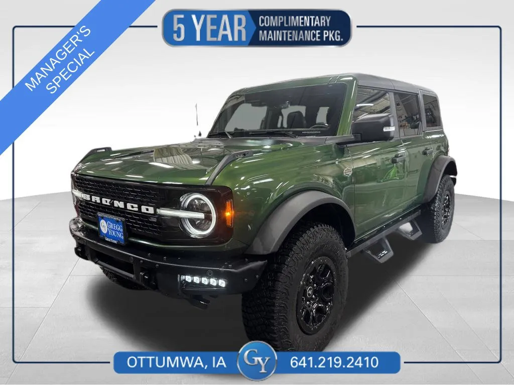 Green 2024 Ford Bronco Wildtrak for sale in Ottumwa, IA