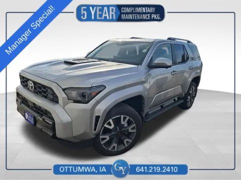 Silver 2026 Toyota 4Runner TRD Sport Premium for sale in Ottumwa, IA