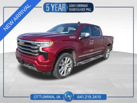 Red 2024 Chevrolet Silverado 1500 High Country for sale in Ottumwa, IA