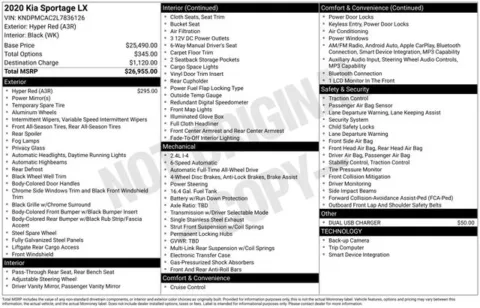 Photos of 2020 Kia Sportage LX for sale in Ottumwa, IA at Gregg Young Toyota of Ottumwa