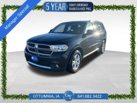 Black 2013 Dodge Durango Crew for sale in Ottumwa, IA
