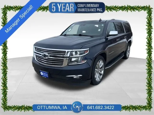 Blue 2017 Chevrolet Suburban Premier for sale in Ottumwa, IA