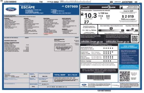 Photos of 2018 Ford Escape Titanium for sale in Ottumwa, IA at Gregg Young Toyota of Ottumwa