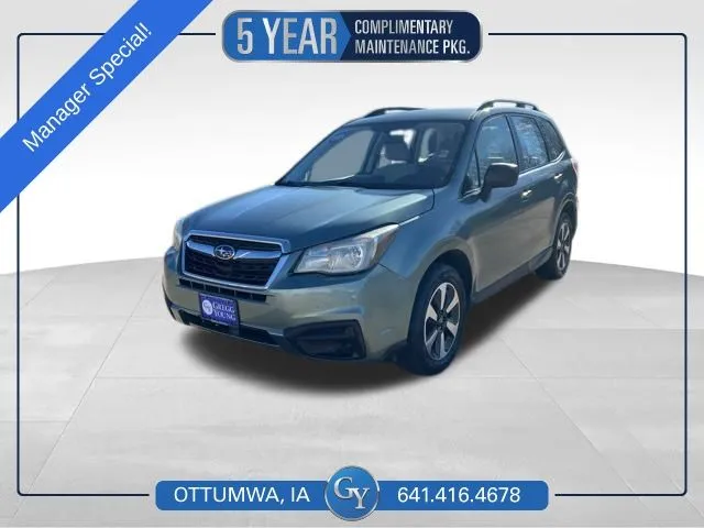 Green 2018 Subaru Forester 2.5i for sale in Ottumwa, IA